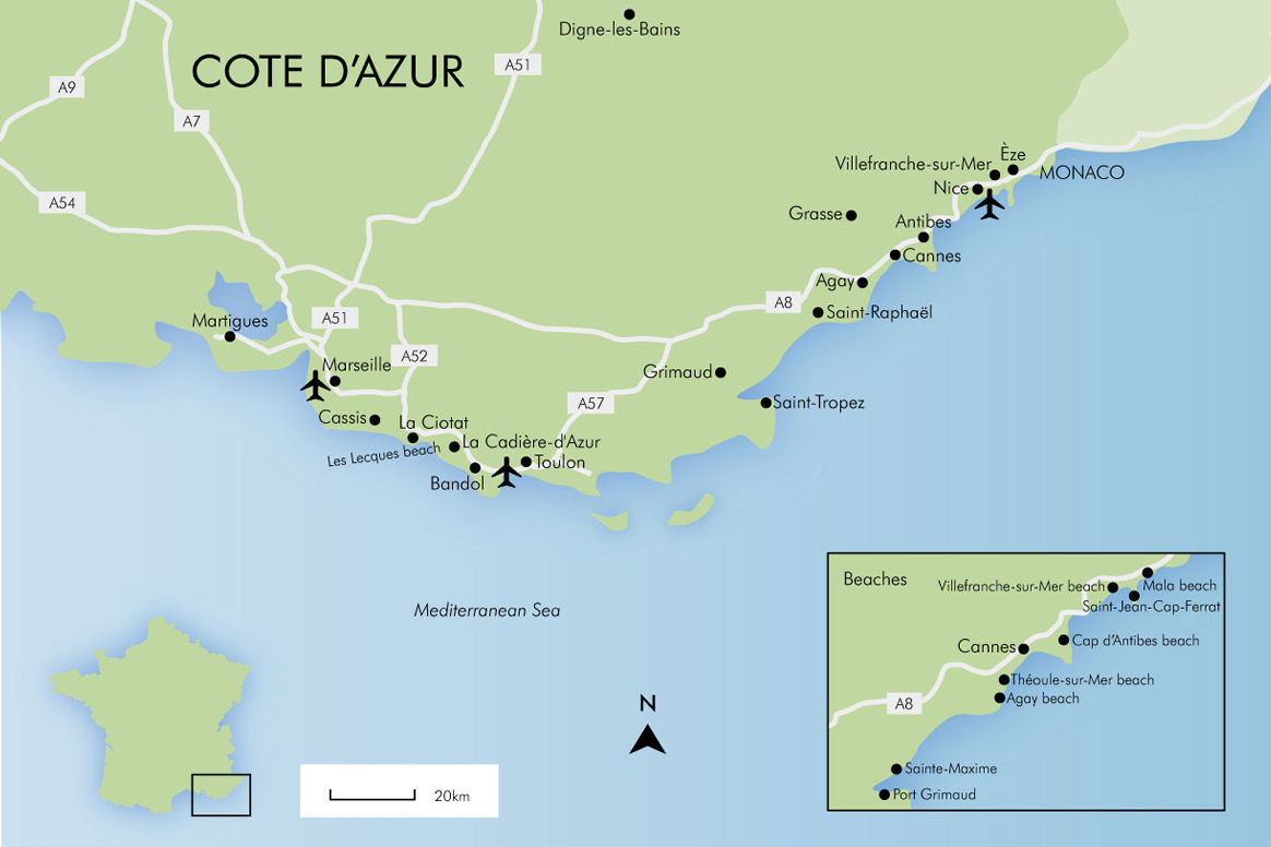 Luxury Cote d'Azur Holidays, France 2020/21 | Simpson Travel