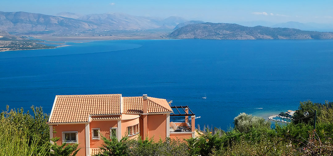 Kouloura Harbour View 3bedroom villa in Corfu, Greece Simpson Travel